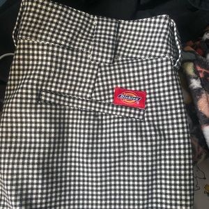 dickies gingham relaxed pants